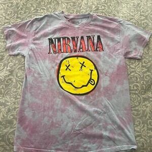 Nirvana medium tie-dye t-shirt